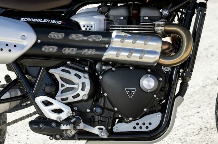 Triumph Scrambler 1200 engine